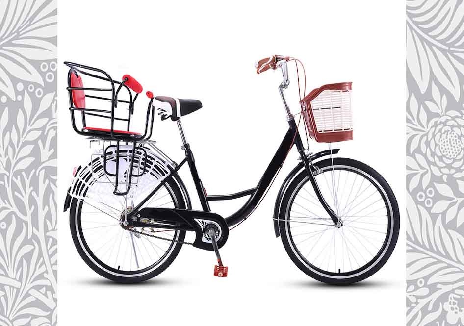 Lady bicycle Ladies bike Single Speed Women men Road bike with child