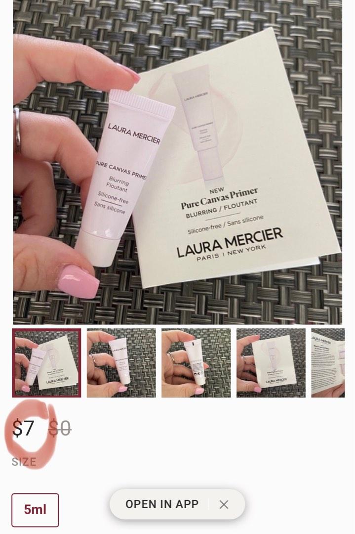 Laura Mercier pure canvas primer (Category: Makeup) located in Manila. Submitted by urbantrendsetter (Listing ID 1186394971, Image 3). Description: 3pcs available Laura Mercier pure canvas primer blurring. Brand new and never used! .