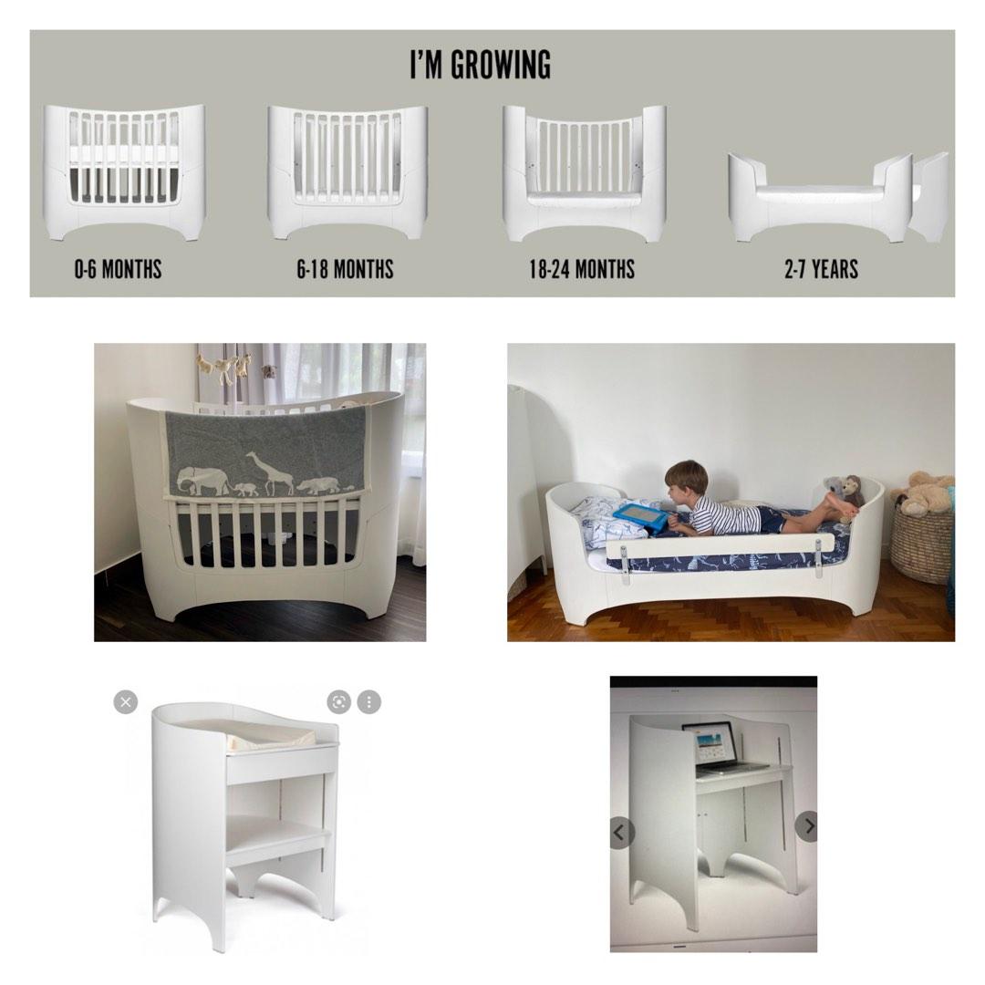 Leander Cot & Changing table, Babies & Kids, Baby Nursery & Kids