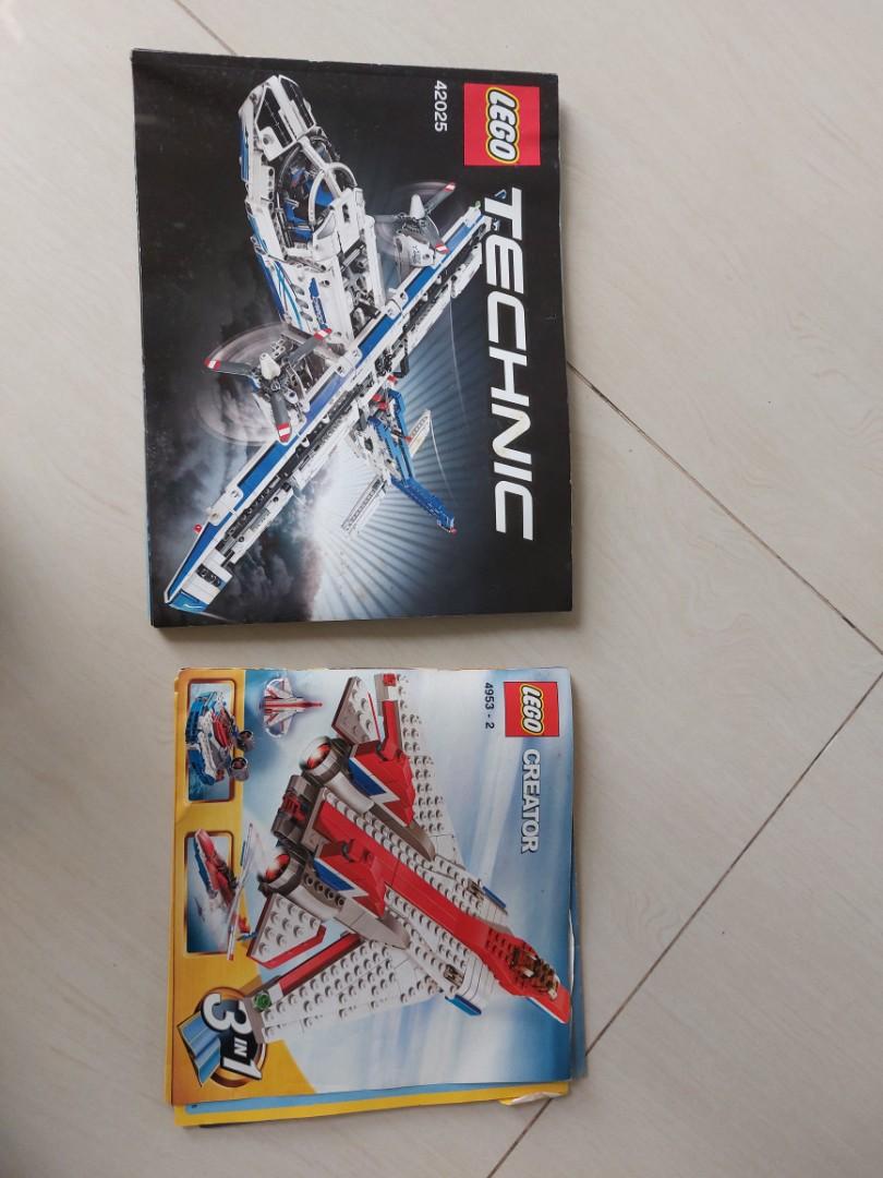 Lego technic cargo plane instructions deals
