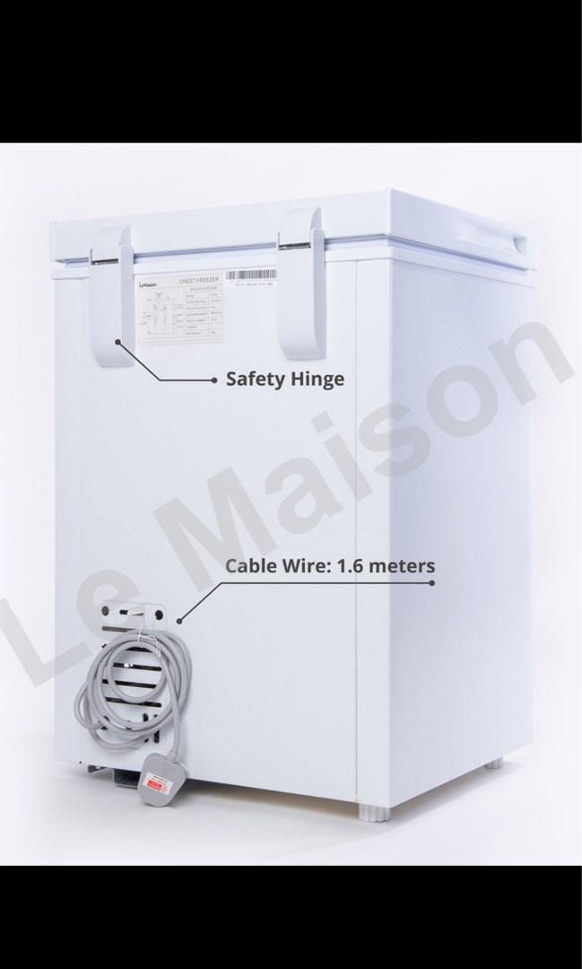 LeMaison 50L Chest Freezer for food or breastmilk, TV & Home