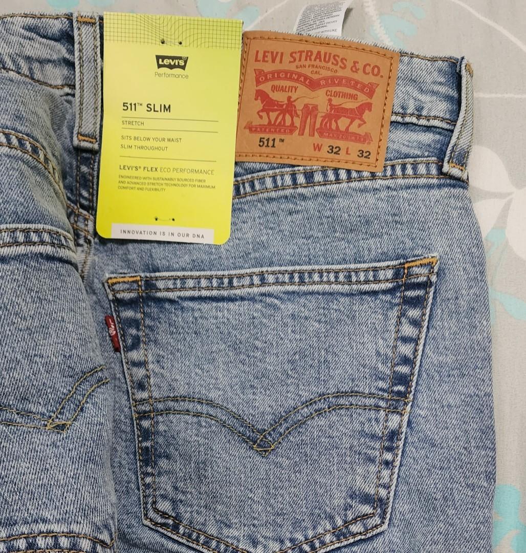 Levi's Flex 511 Slim Fit Jeans (Men's size W31L32 & W32L32), Men's Fashion,  Bottoms, Jeans on Carousell
