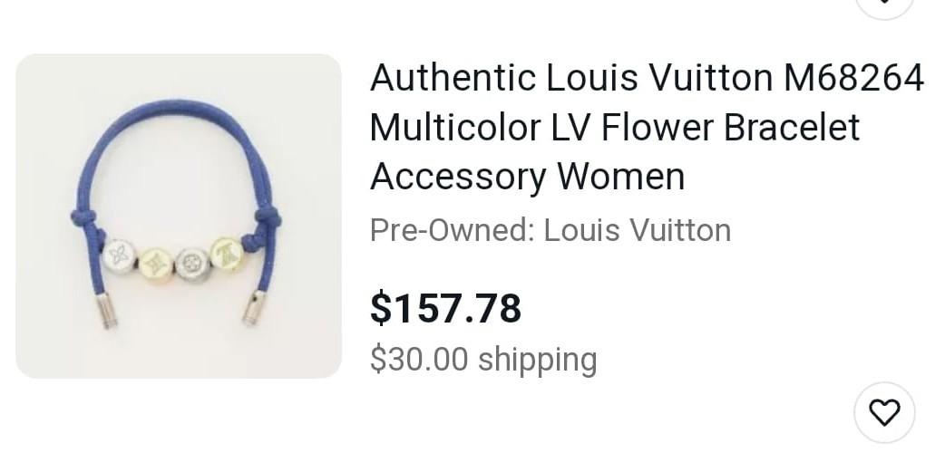 Louis Vuitton LV bracelet colour blossom bracelet, Women's Fashion, Jewelry  & Organisers, Necklaces on Carousell