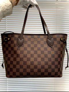 LOUIS VUITTON NEVERFULL DAMIER AZUR MM – luvluxluv