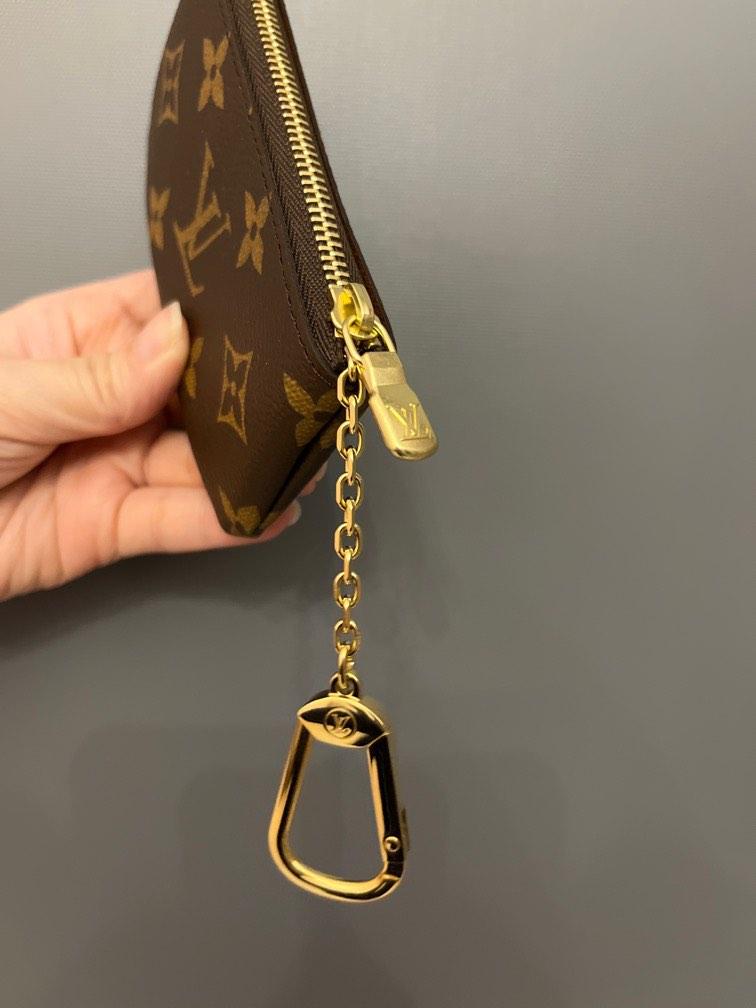 LV KEY POUCH 12 BROWN MONOGRAM CANVAS