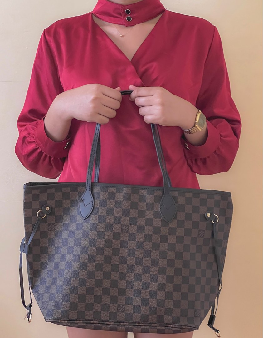 Louis Vuitton DAMIER 2023 SS Neverfull gm (N41357)