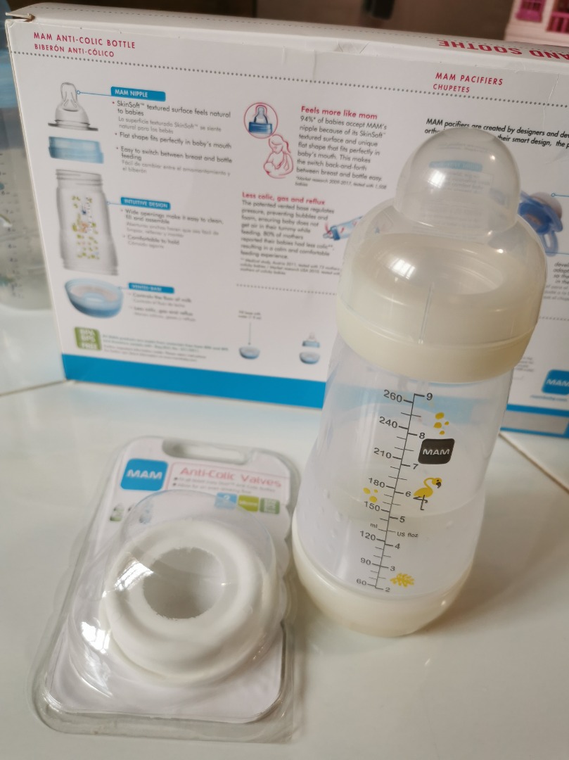 MAM bottle 260ml, Babies & Kids, Nursing & Feeding, Breastfeeding & Bottle Feeding on Carousell