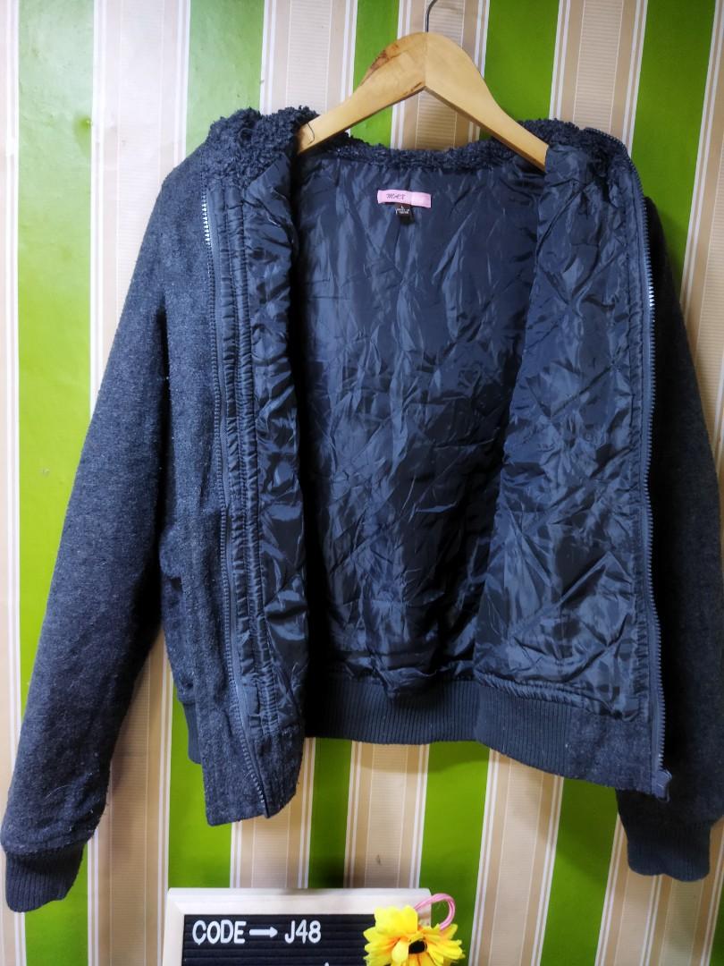 Max Rave Flannel Jacket Wool, Women's Fashion, Coats, Jackets and ...