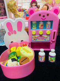 Mell chan lunch box and vendo machine bundle