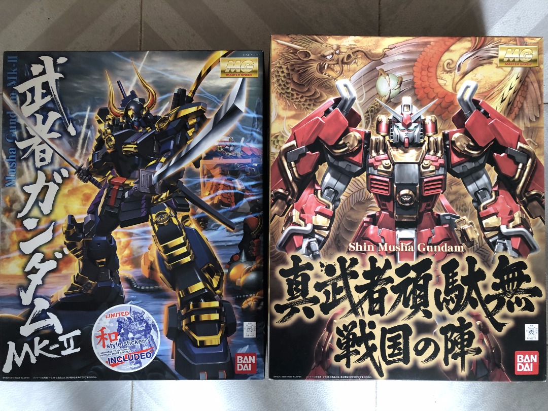 MG 1/100 真武者頑駄無戰國之陣Shin Musha Gundam `Sengoku no Jin 