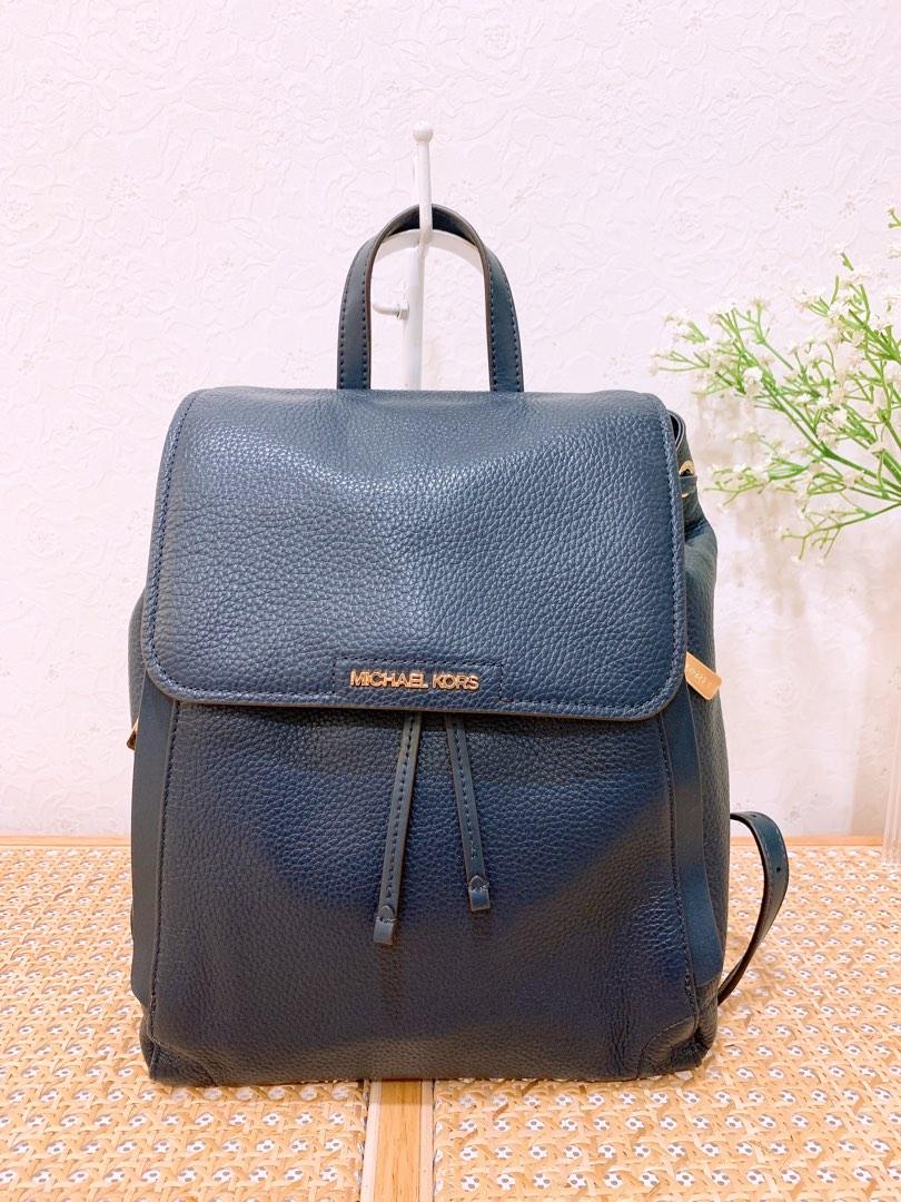 Michael michael kors ginger medium pebbled leather backpack sales