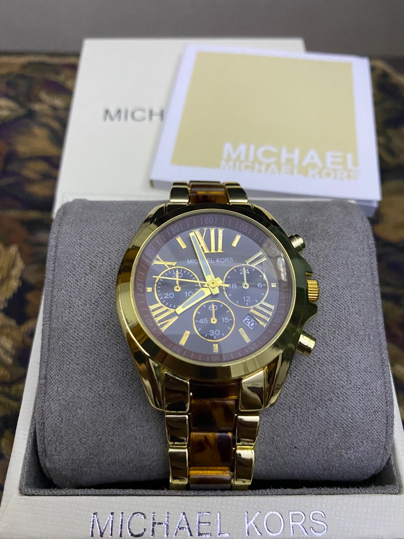 Michael Kors Watch - Leopard Brown, Women's Fashion, Watches & Accessories,  Watches on Carousell