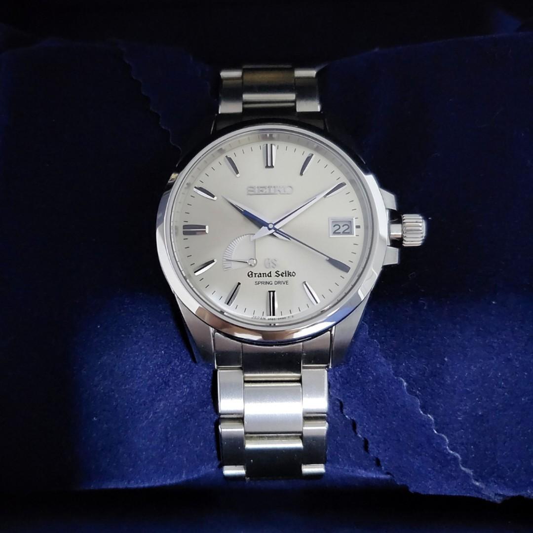 Grand Seiko Spring Drive SBGA079 Titanium 39mm, Luxury, Watches on Carousell
