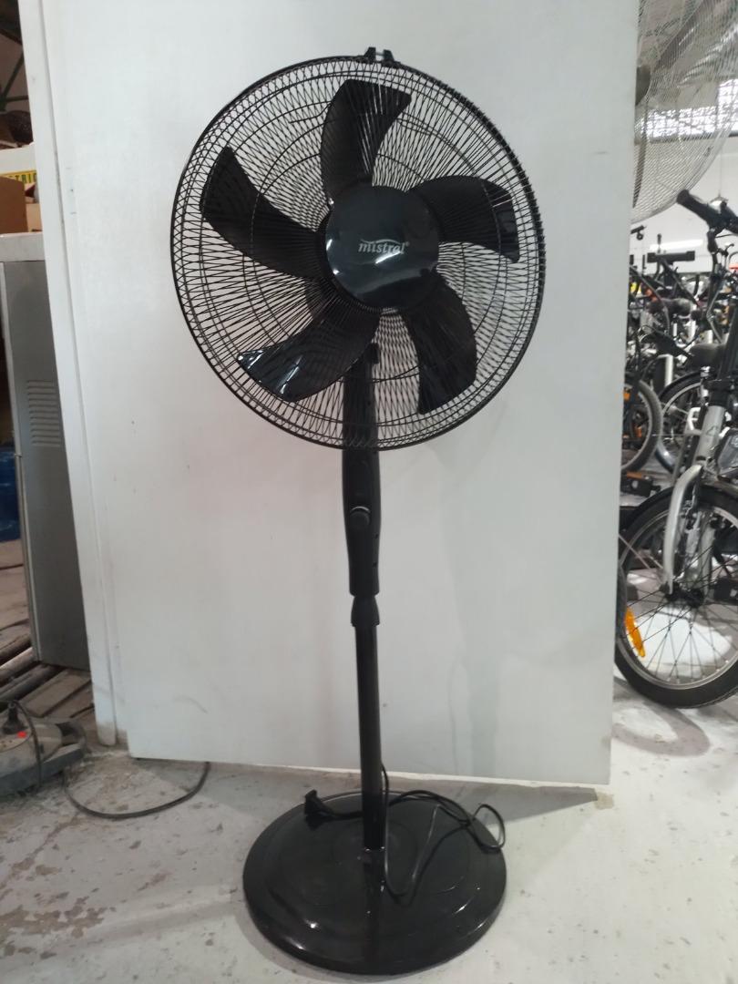 Mistral Pedestal Fan with Remote Control, Furniture & Home Living