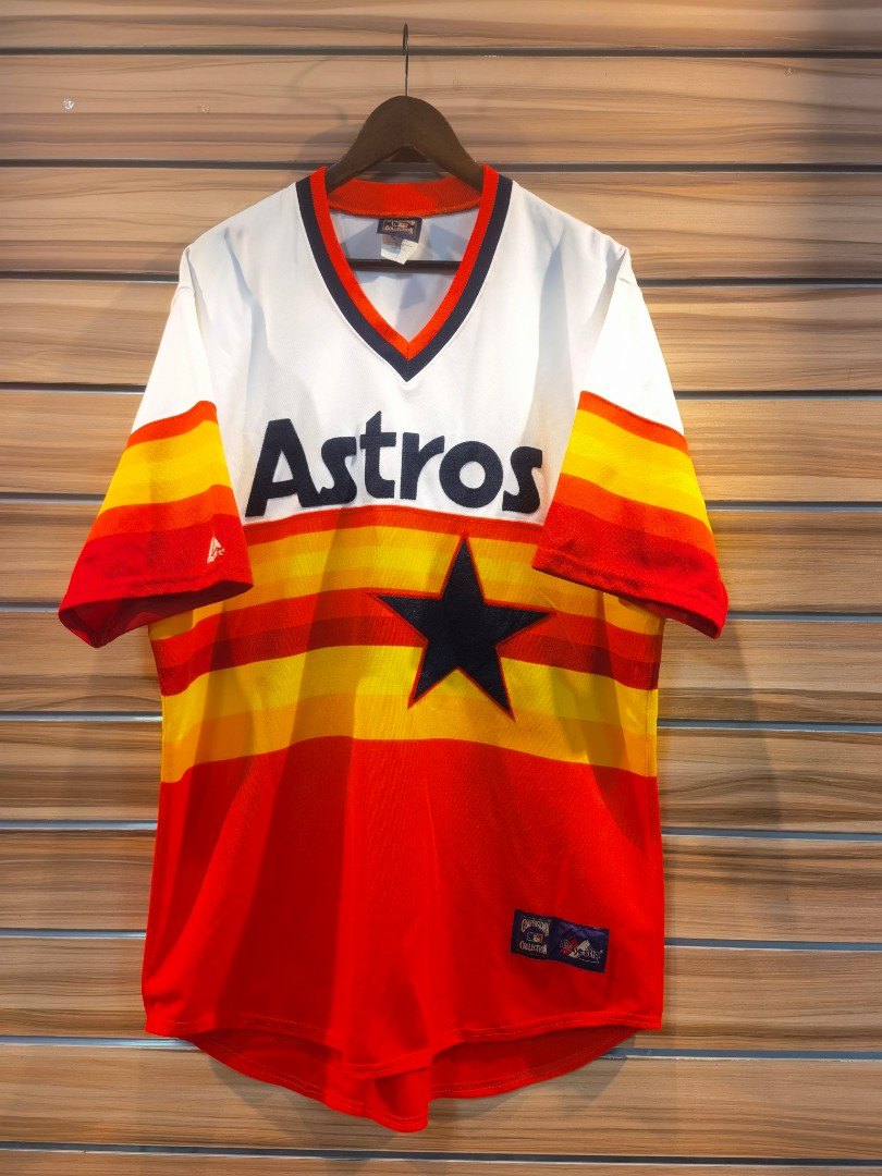Buy Vintage Majestic Houston Astros Vintage Jersey XL Made in Usa