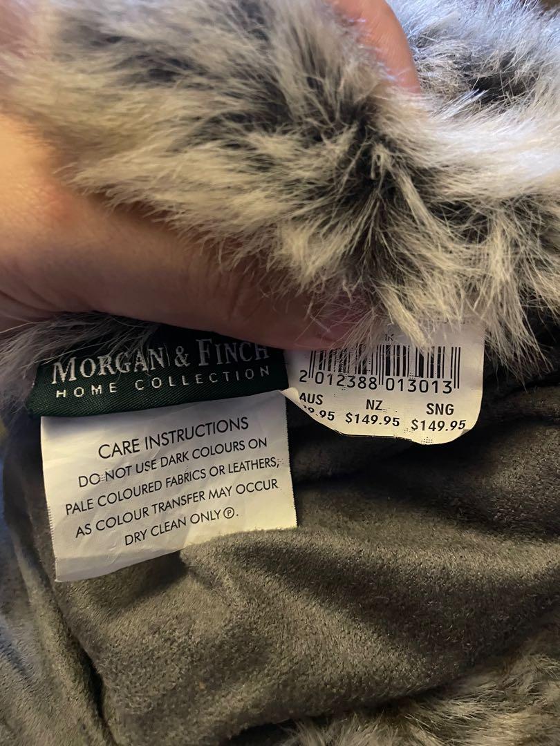 Morgan and finch sales faux fur throw