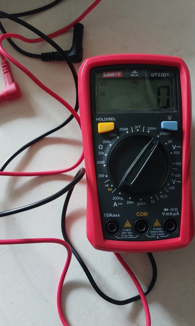 Multimeter UT33D+, TV & Home Appliances, Electrical, Adaptors & Sockets ...