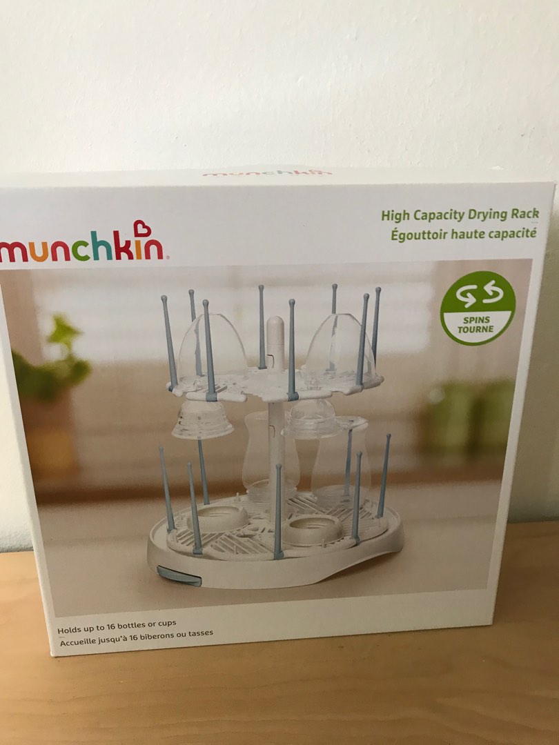 Munchkin High Capacity Drying Rack, Babies & Kids, Nursing & Feeding