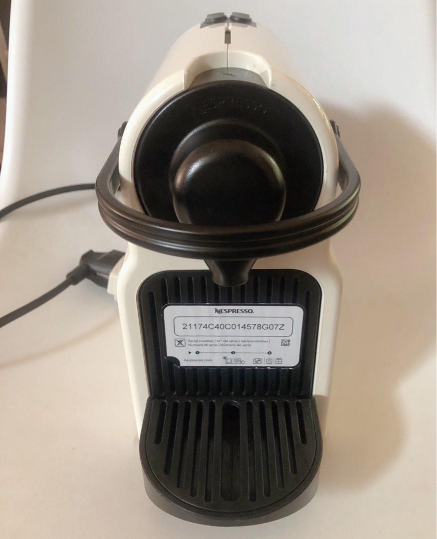 Nespresso Inissia Coffee Maker with Pods Rack Organizer, TV & Home