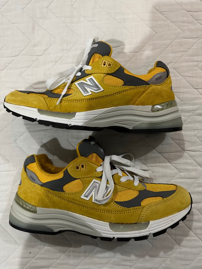 New balance 992 women yellow top