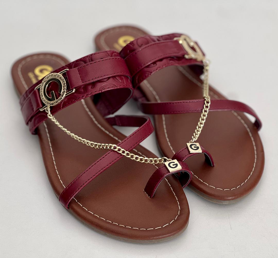 Guess sandals red discount