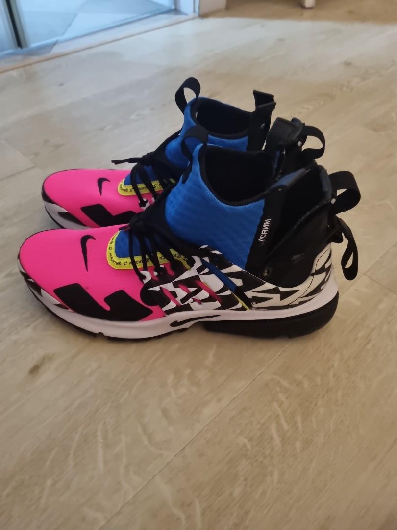 Acronym presto racer shop pink on feet