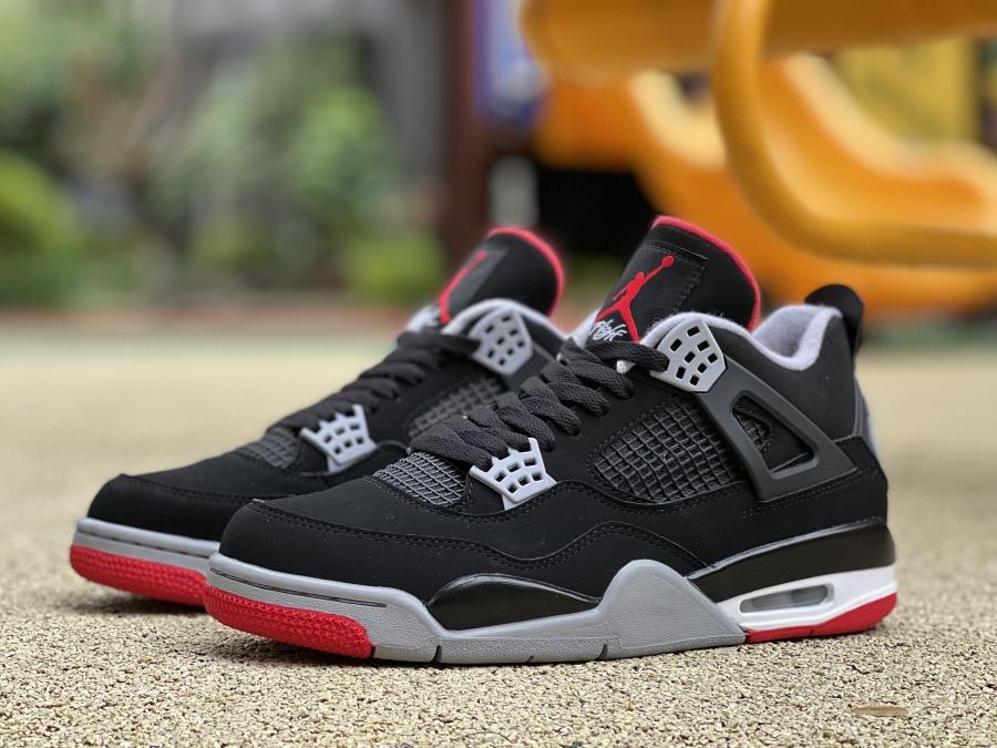 Nike air jordan 4 bred 219 deals
