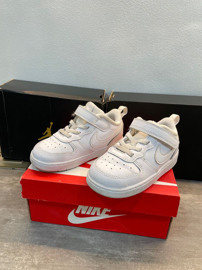 Nike Court Borough Low Babies Kids Babies Kids Fashion on Carousell