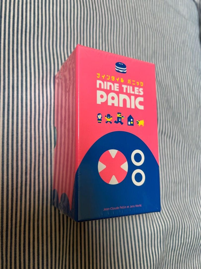 Nine tiles panic 日本正版 oink game board game, 興趣及遊戲, 玩具 & 遊戲類 Carousell