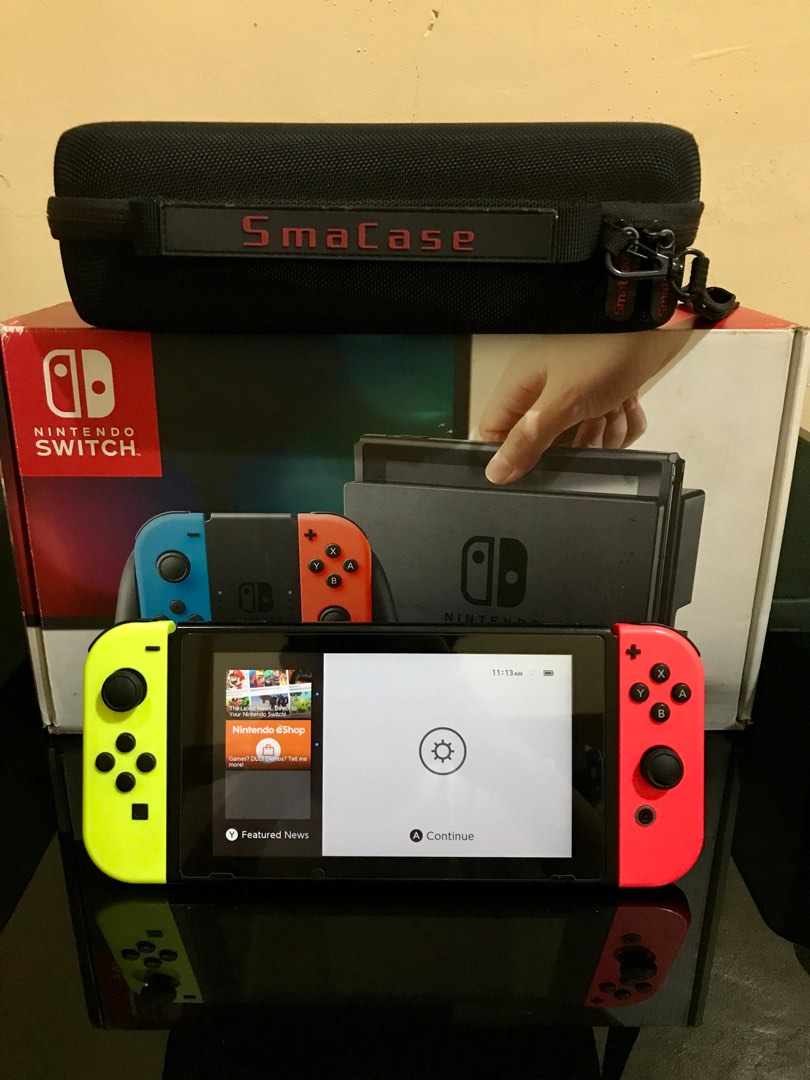Nintendo switch V1 UNPATCHED, Video Gaming, Video Game Consoles