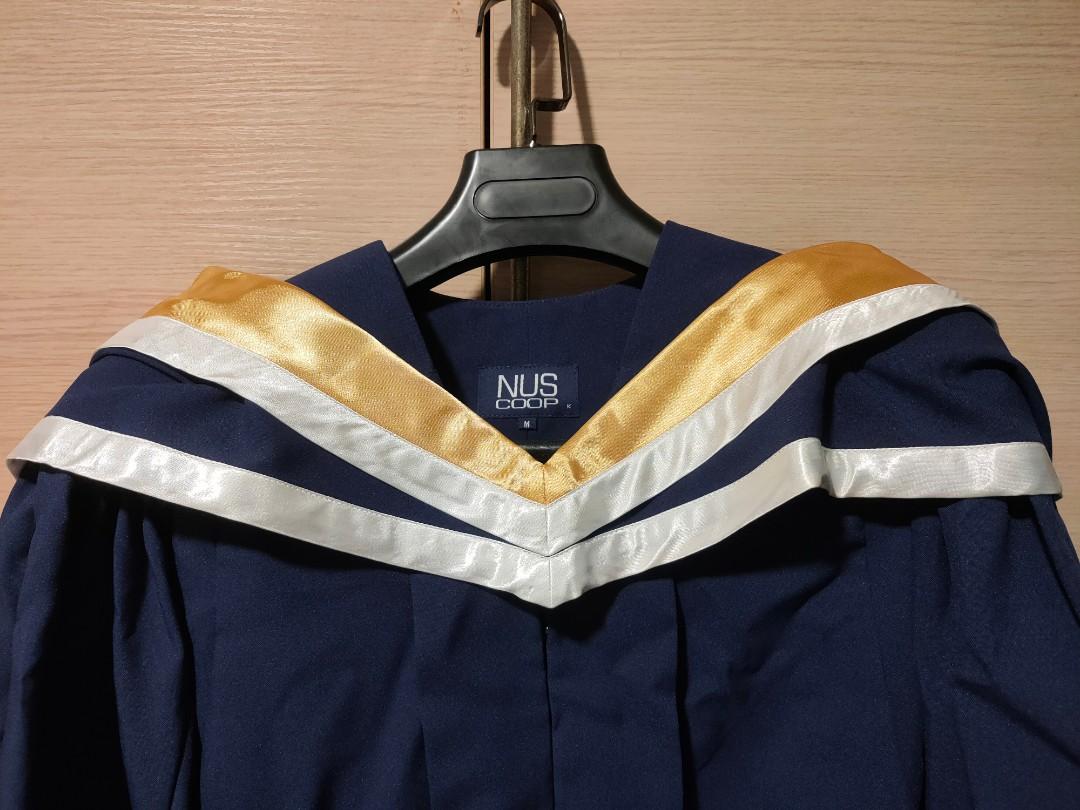 NUS Bachelor of Engineering Graduation Gown (Rental), Men's Fashion, Coats,  Jackets and Outerwear on Carousell