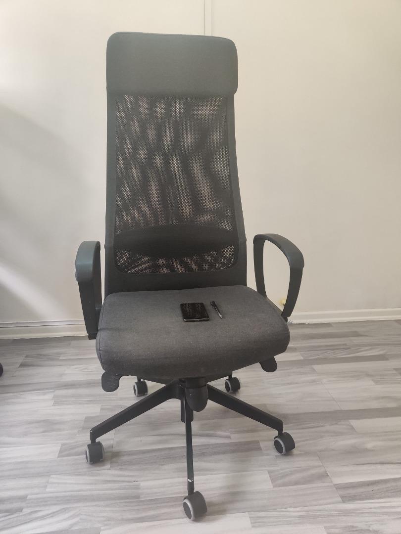 Office Chair IKEA Markus Dark grey Furniture Home Living