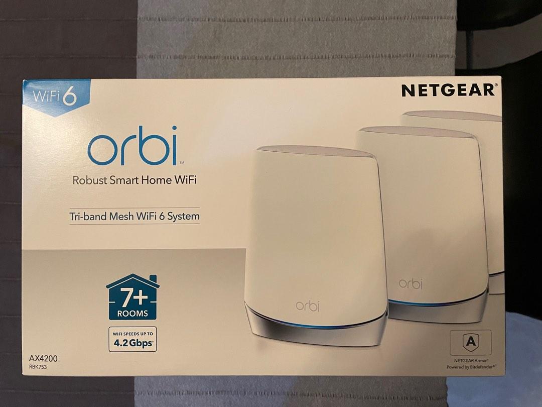 Omori Switch Orbi RBR750 Whole Home AX4200 Sistema WiFi 6 De Malla ...
