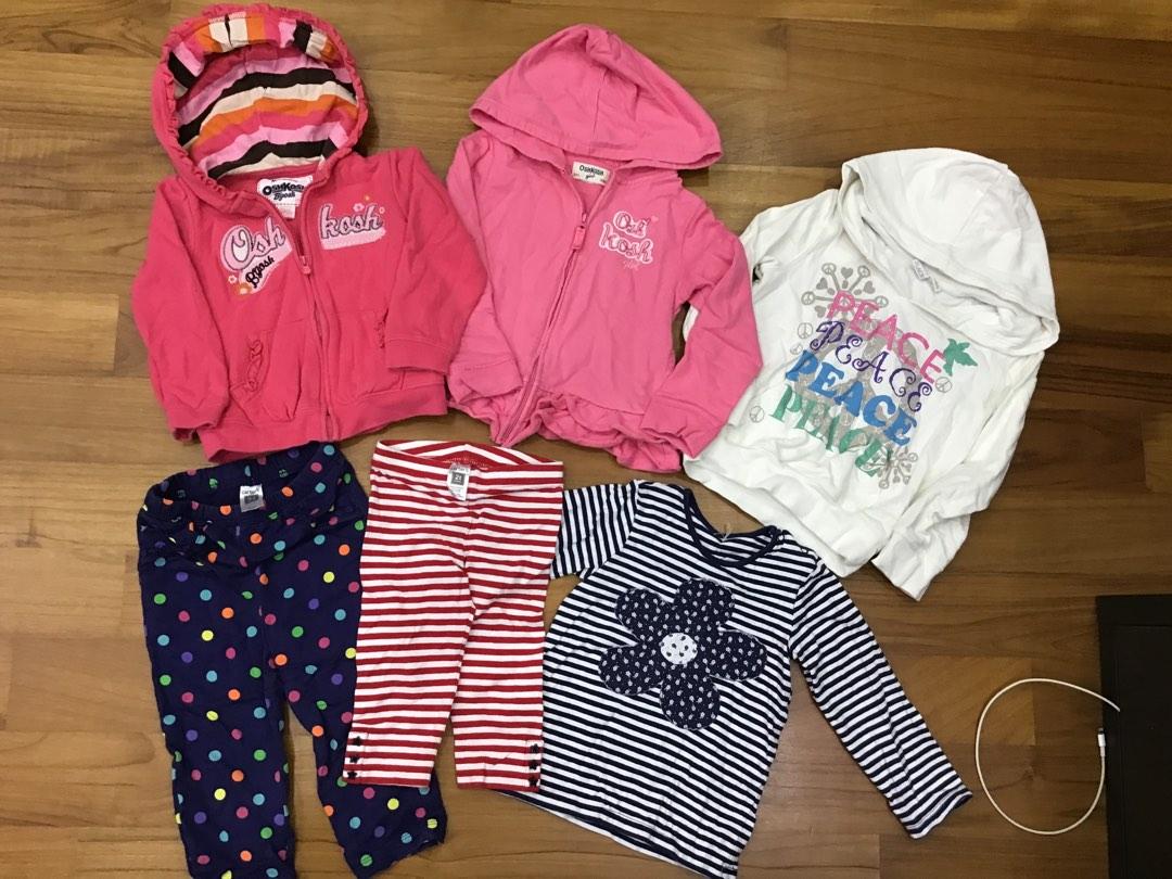 Oshkosh hoodie jackets other branded girls clothes Babies