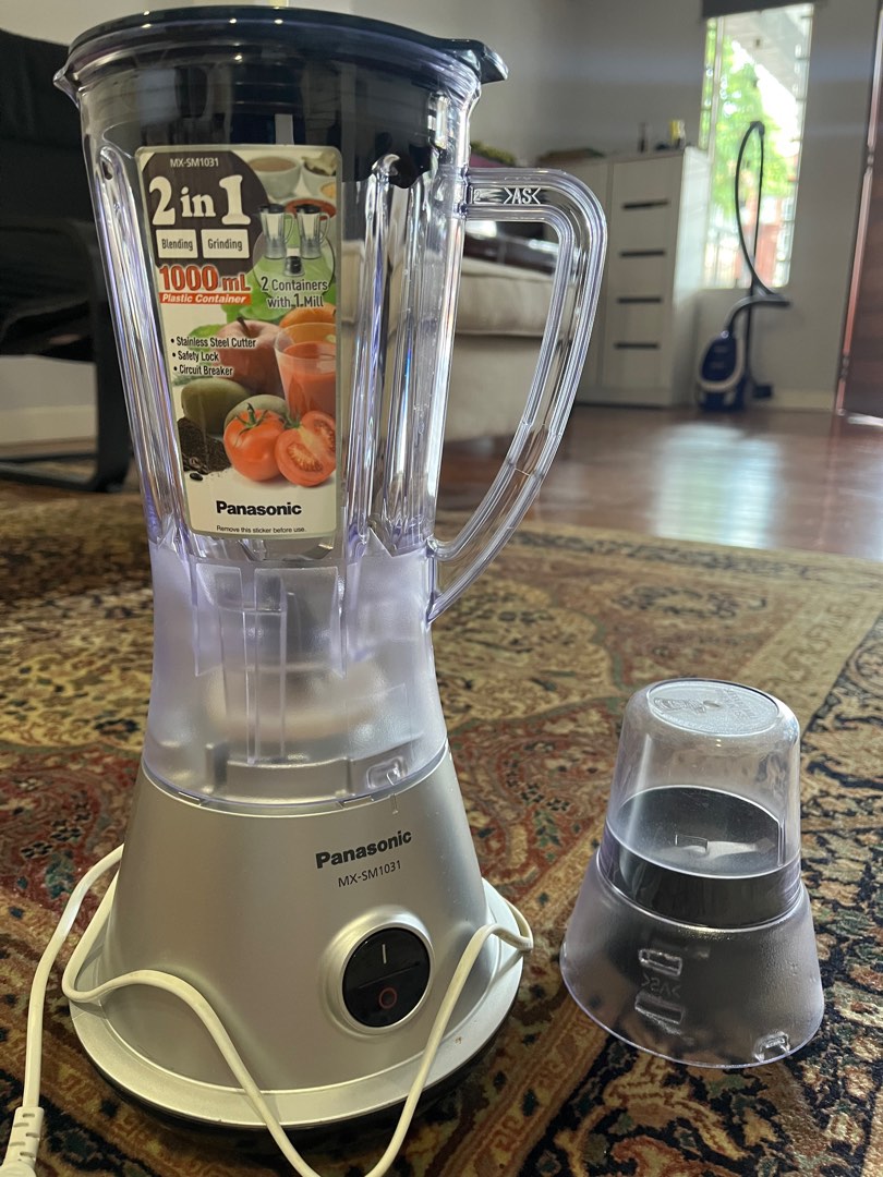 Panasonic blender + small chopper, Furniture & Home Living, Kitchenware
