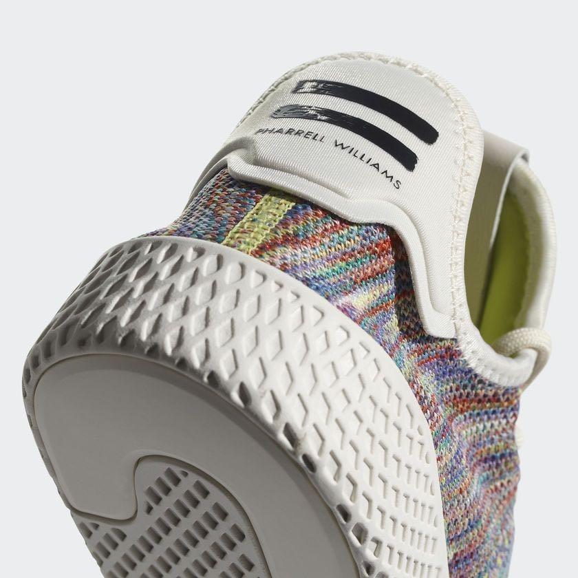Adidas x pharrell williams tennis hu primeknit multicolor on sale