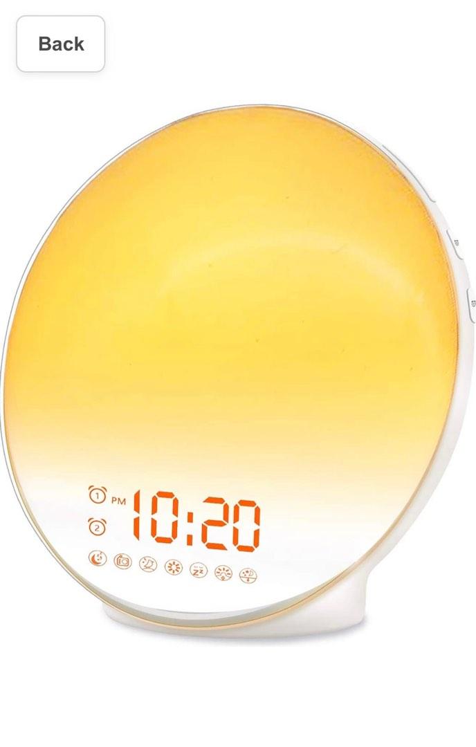 Philips SmartSleep HF3520/60 WakeUp Light Therapy Alarm Clock with