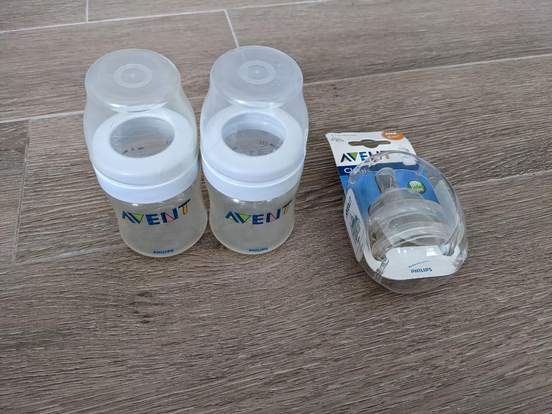 Phillips Avent Plastic Bottles and Teats, Babies & Kids, Nursing
