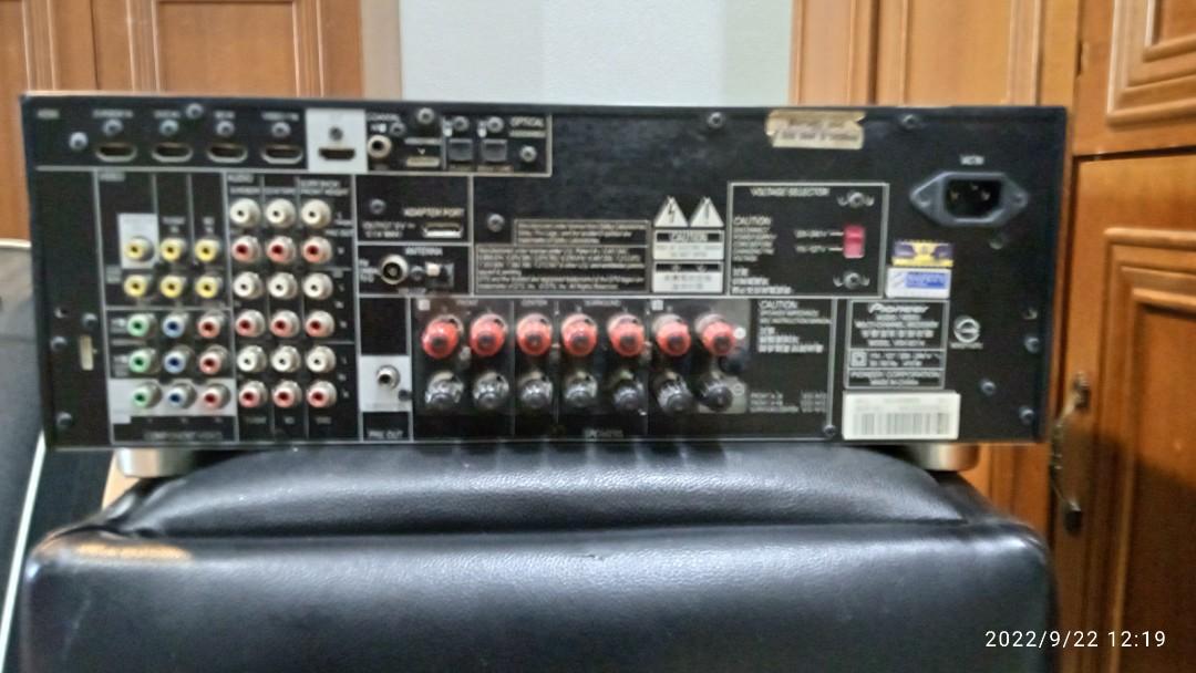 Pioneer VSX821K 5.1 Home Theater Receiver, Glossy Black, Audio