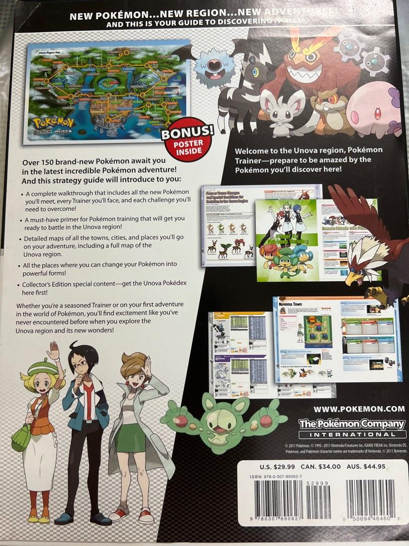 🆕 Pokemon Black Version 2 and Pokemon White Version 2 Collector's Edition  Guide • Books & Guides