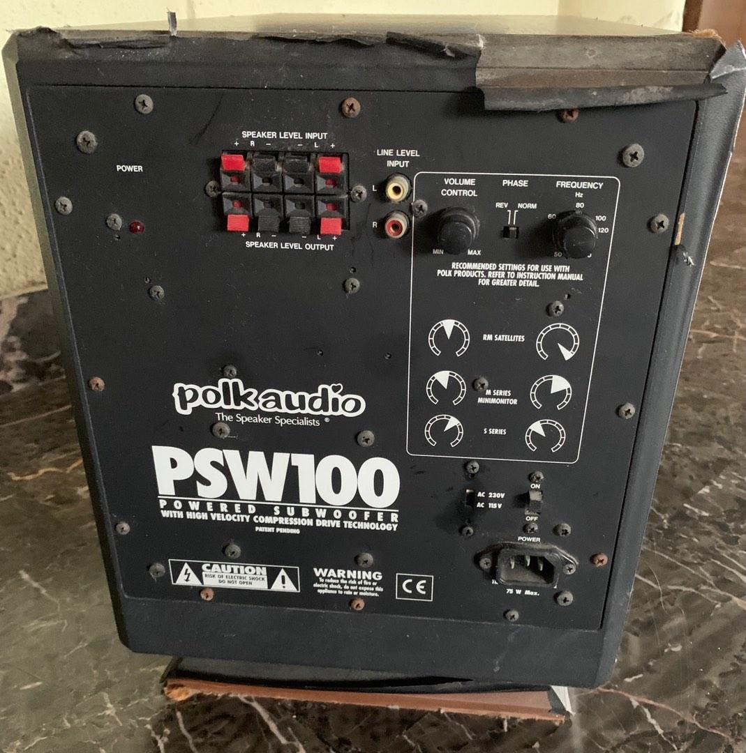 Polk audio psw discount 100