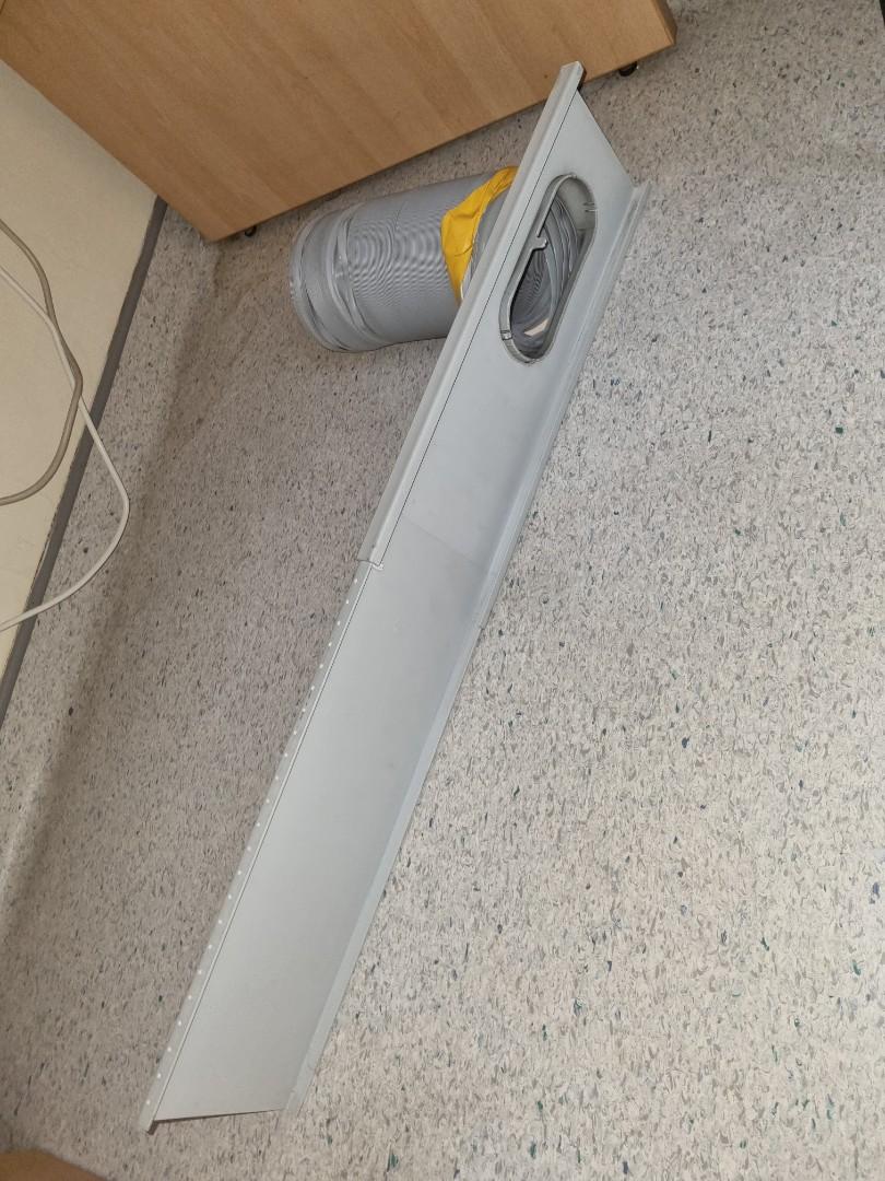 Portable Aircon window kit/vent and pipe, TV & Home Appliances, Air