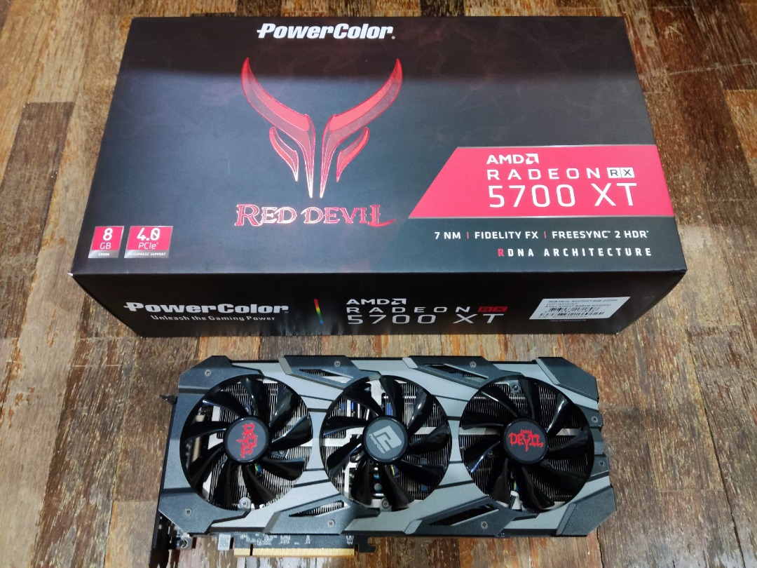 PowerColor Red Devil Radeon™ RX 5700 XT 8GB GDDR6, Computers