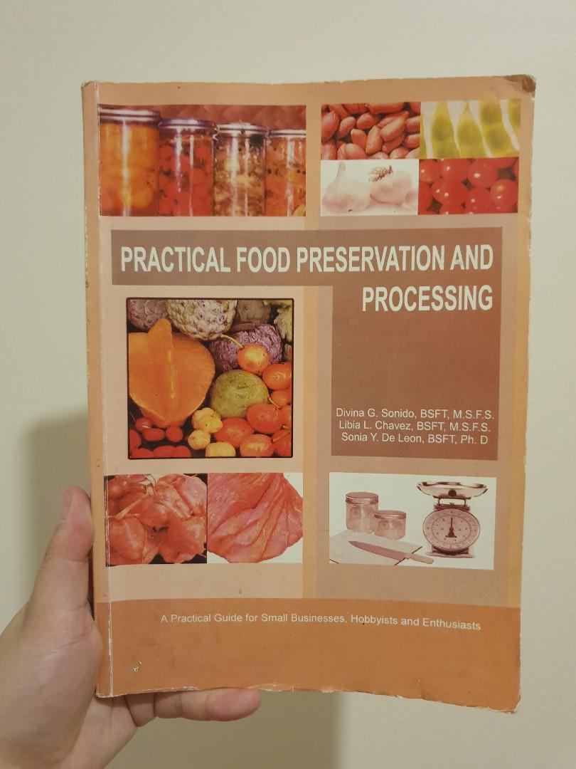 Practical Food Preservation & Processing (Category: Food Organization & Storage) located in Mandaluyong City. Submitted by gelliebeans93 (Listing ID 1186449901, Image 1). Description: rfs: done using.