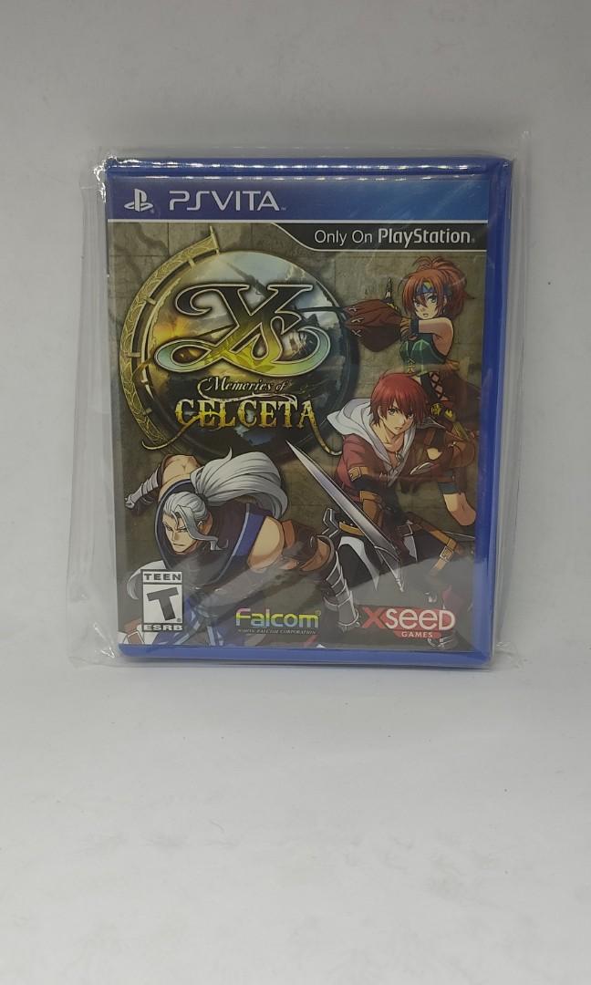 PS Vita YS Memories of Celcetta, Video Gaming, Video Games, PlayStation