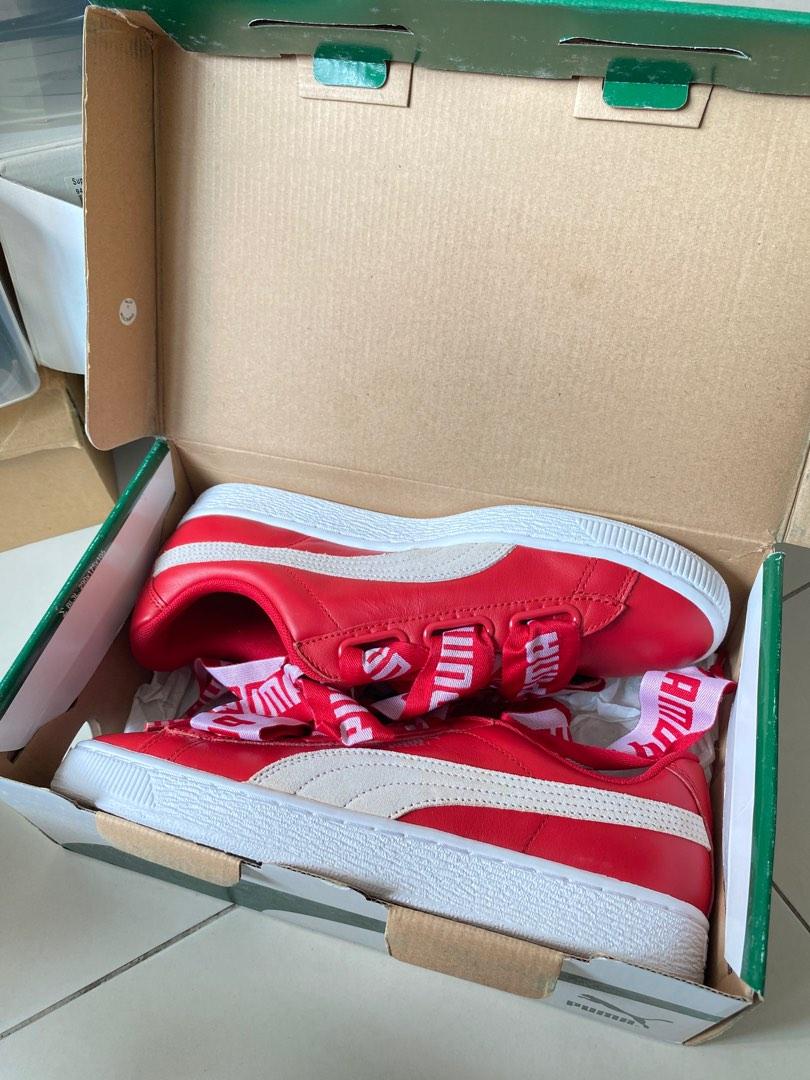 Puma basket discount heart de wns