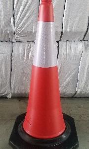 PVC Body & Base Traffic Cone with FREEBIE :) Materials : PVC body ...