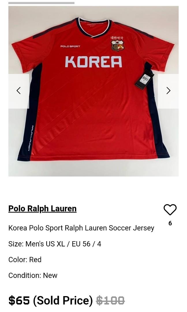 Ralph lauren soccer shirt Clearance
