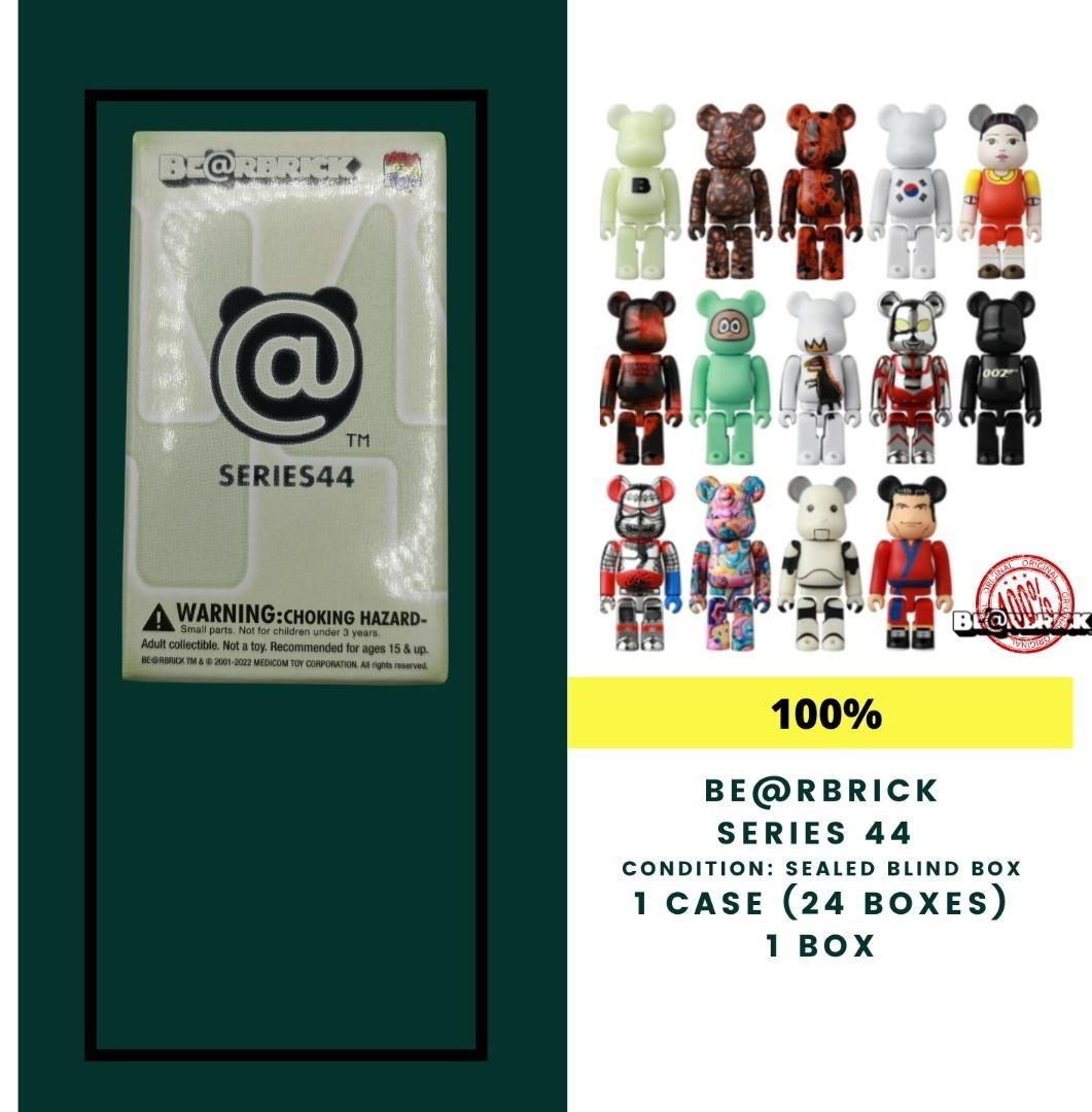 (Ready stock) Bearbrick Be@rbrick Series 44 100% New Unopened Individual