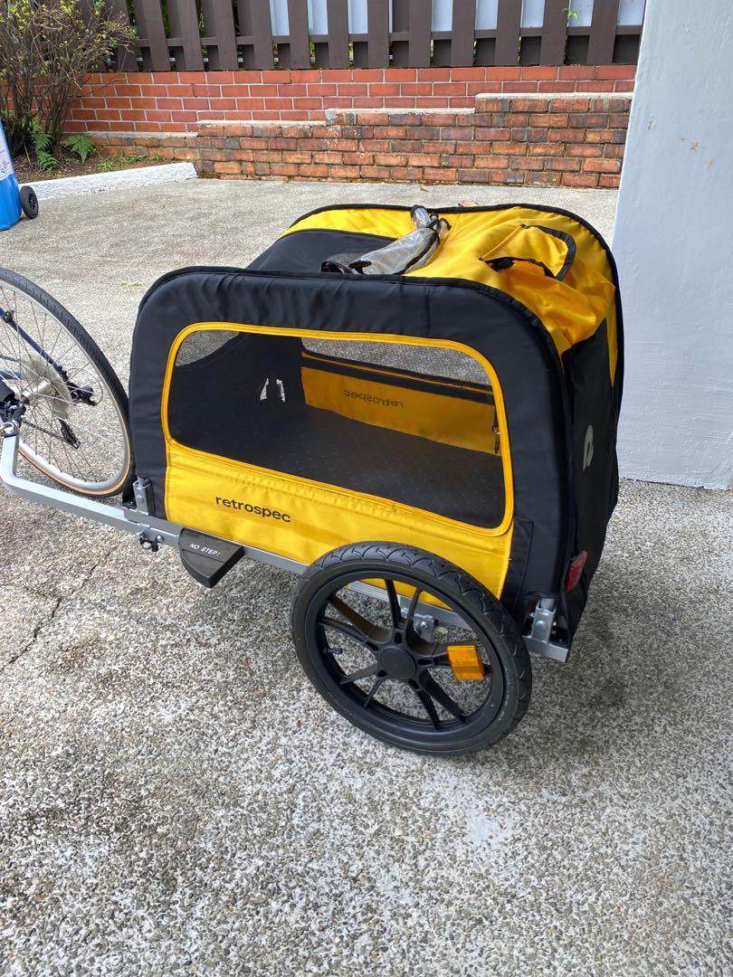 Retrospec rover waggin best sale pet bike trailer